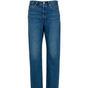 Levis | Jeans 501 Crop Denim medio