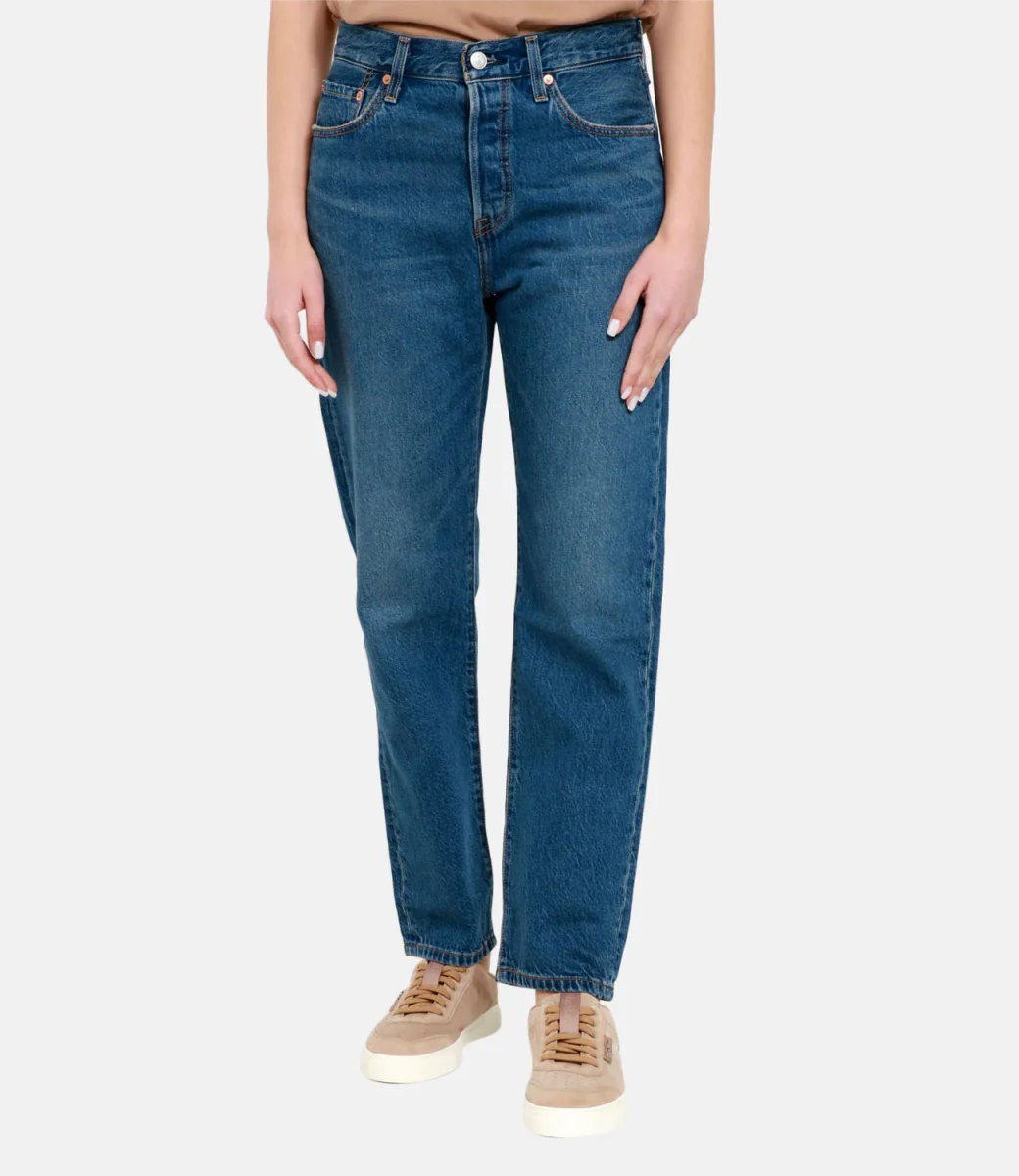 Levis | Jeans 501 Crop Denim medio - immagine 3