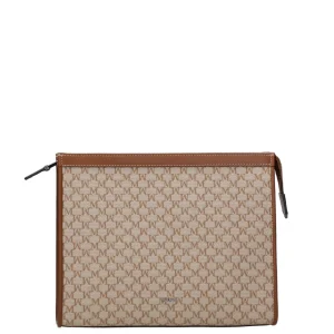 Max Mara | Pochette Mmtrouss Beige e Cuoio