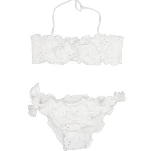 MC2 Saint Barth Kids | Costume Bikini Rosa e Beige