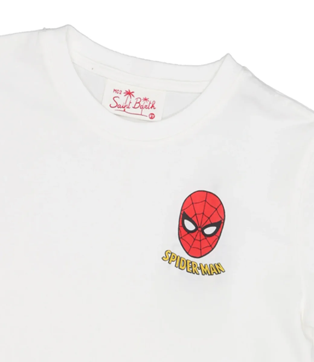 MC2 Saint Barth Kids | T-Shirt Bianca - immagine 4