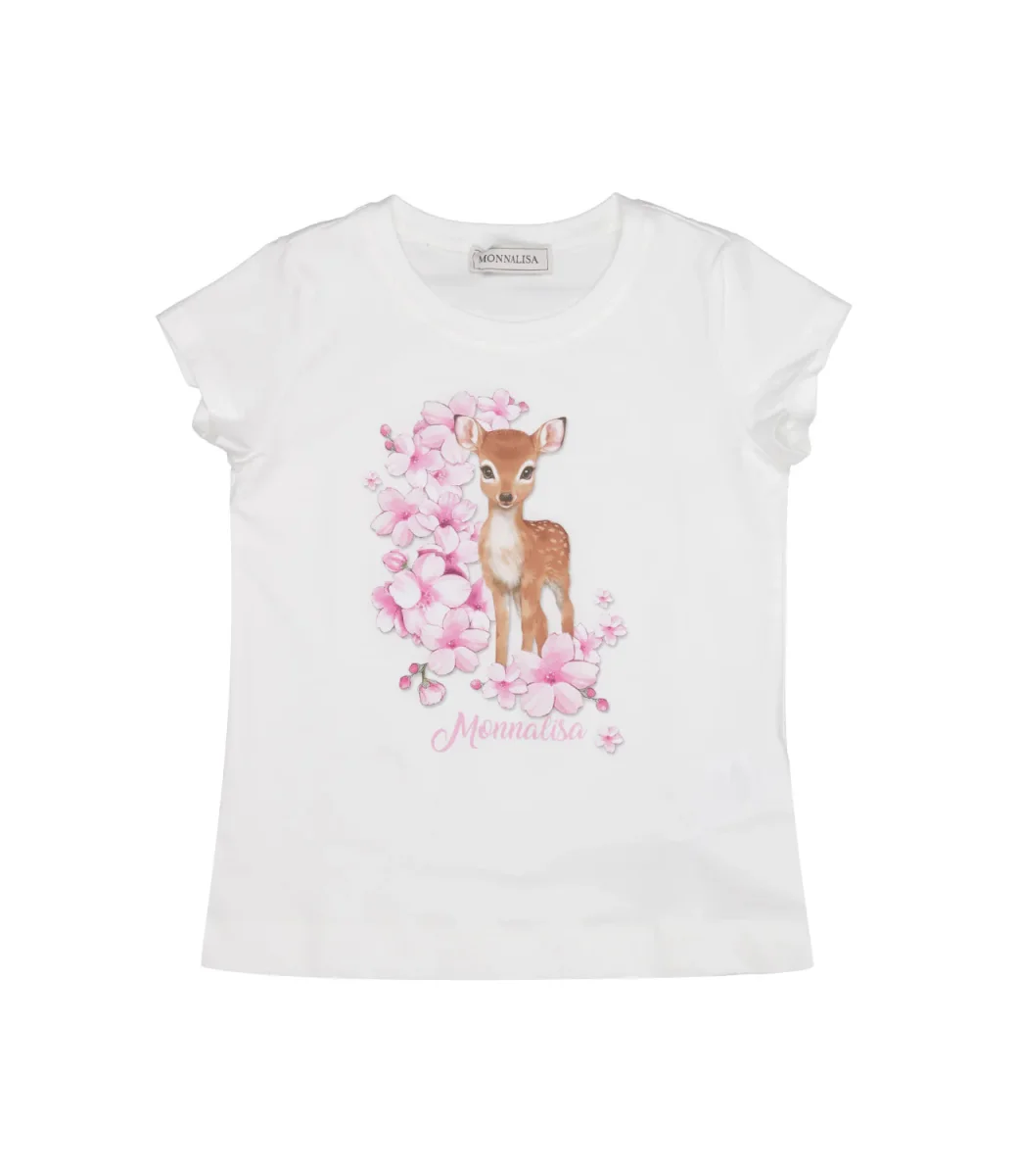 Monnalisa | T-Shirt Bianca - immagine 2