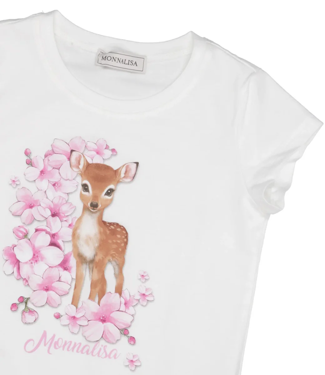 Monnalisa | T-Shirt Bianca - immagine 4