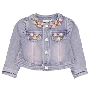 Monnalisa | Giacca Denim e Rosa