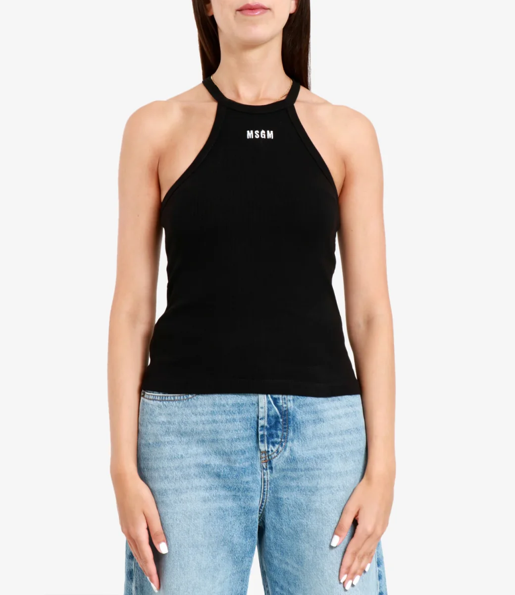 MSGM | Top Nero - immagine 3