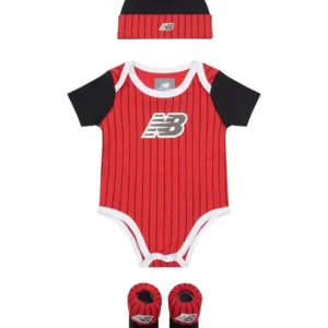 New Balance Kids | Set Body Cappello e Calzini Rosso
