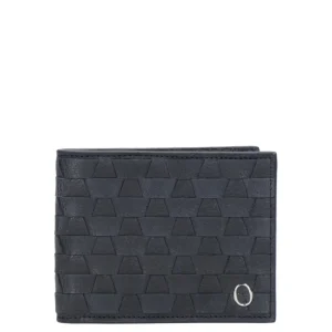 Orciani | Portafogli Chevrette Woven Blu navy