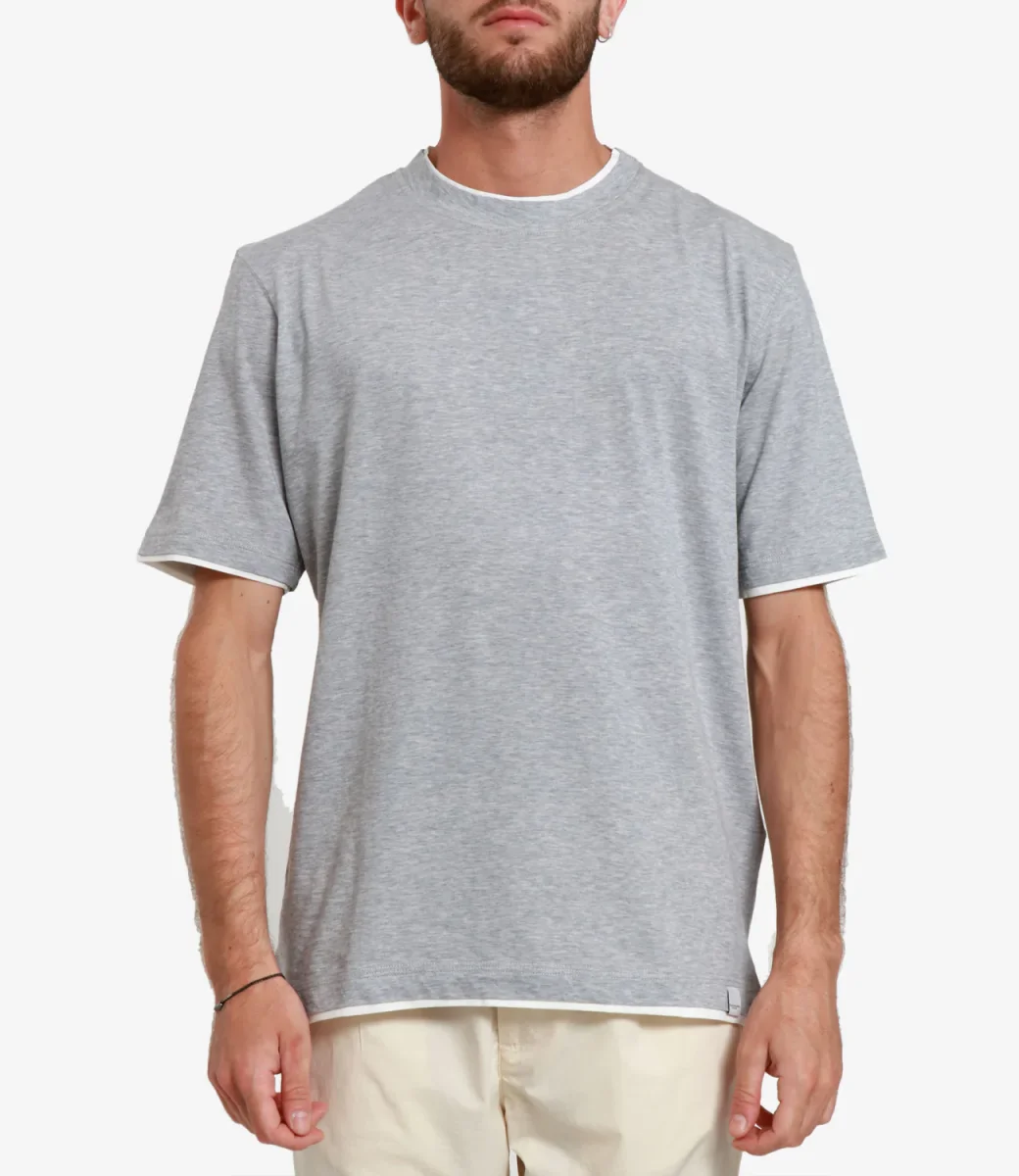 Paolo Pecora | T-Shirt Grigio - immagine 3