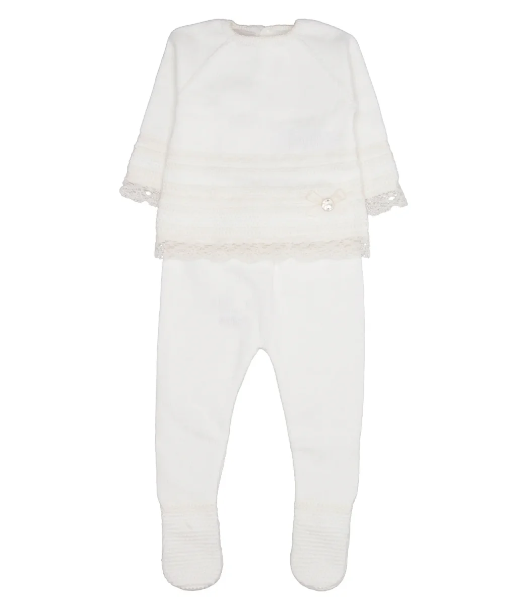 Paz Rodriguez | Set Maglia e Leggings Crema - immagine 2