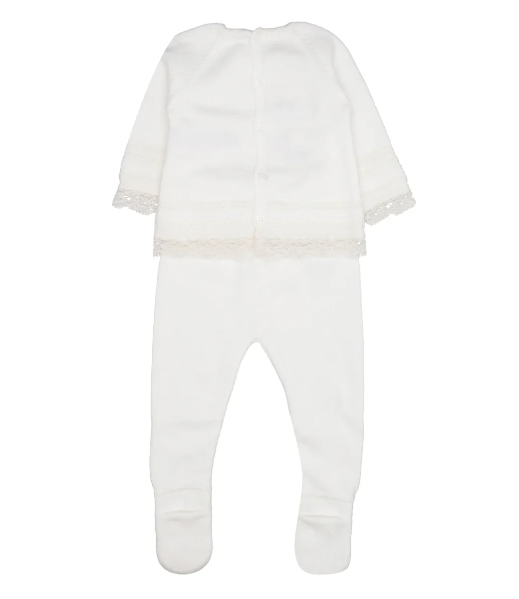 Paz Rodriguez | Set Maglia e Leggings Crema - immagine 3