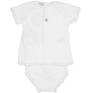 Paz Rodriguez | Set Maglia e Culotte Bianco