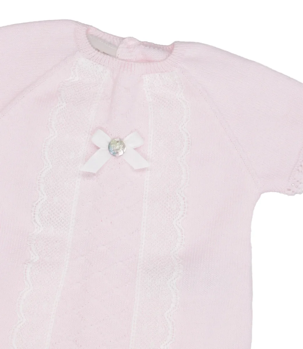 Paz Rodriguez | Set Maglia e Culotte Rosa e Bianco - immagine 4