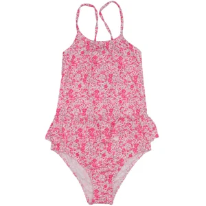 Pesciolino Rosso Beachwear | Costume Intero Bianco e Rosso