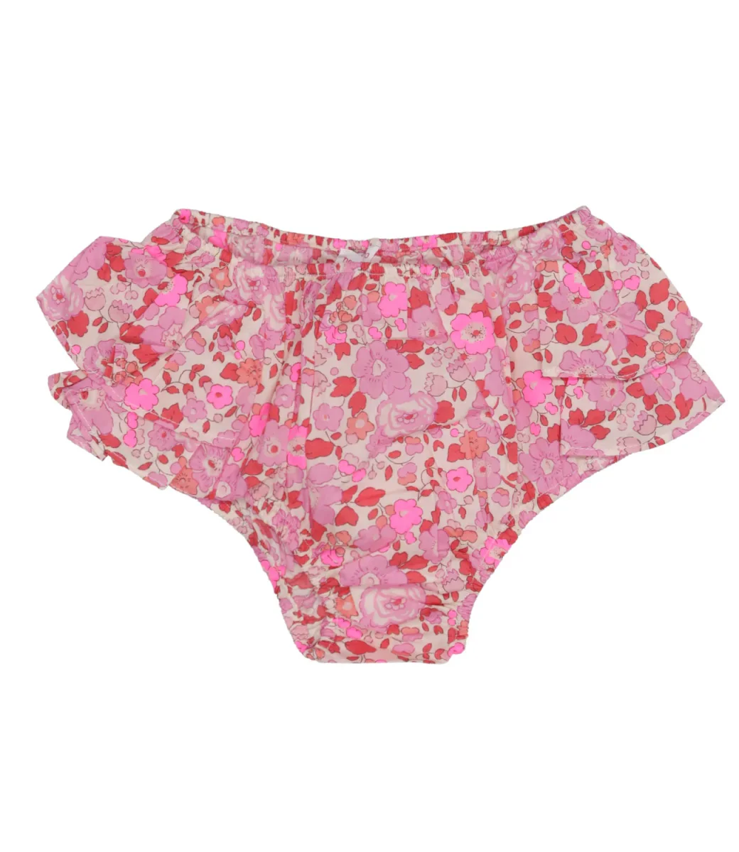 Pesciolino Rosso Kids Beachwear | Coulotte Rosa e Rosso - immagine 2