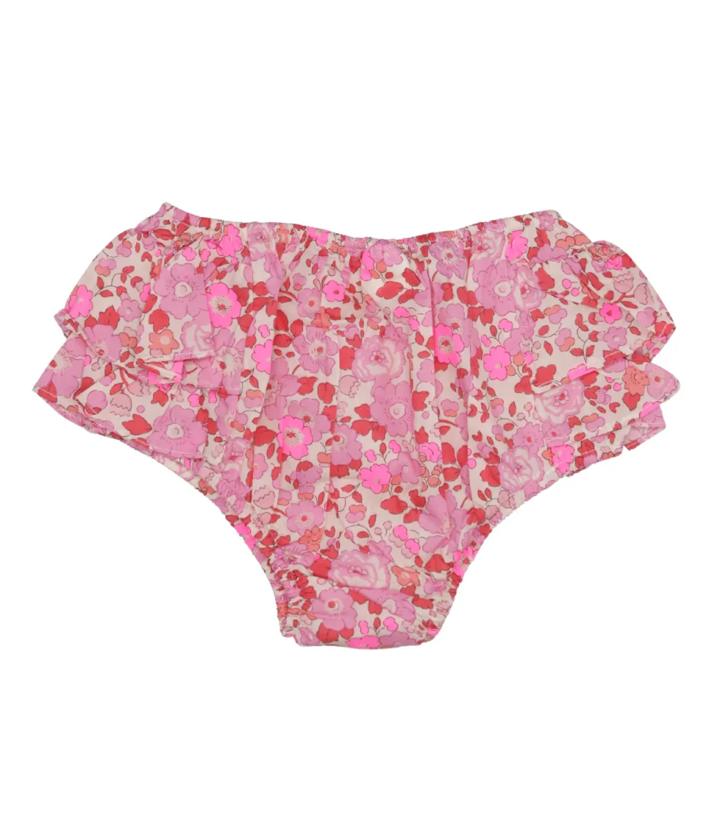 Pesciolino Rosso Kids Beachwear | Coulotte Rosa e Rosso - immagine 3