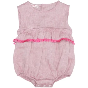 Pesciolino Rosso Kids Beachwear | Pagliaccetto Orchidea