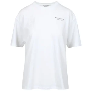 Philosophy di Lorenzo Serafini | T-Shirt Bianco e Azzurro