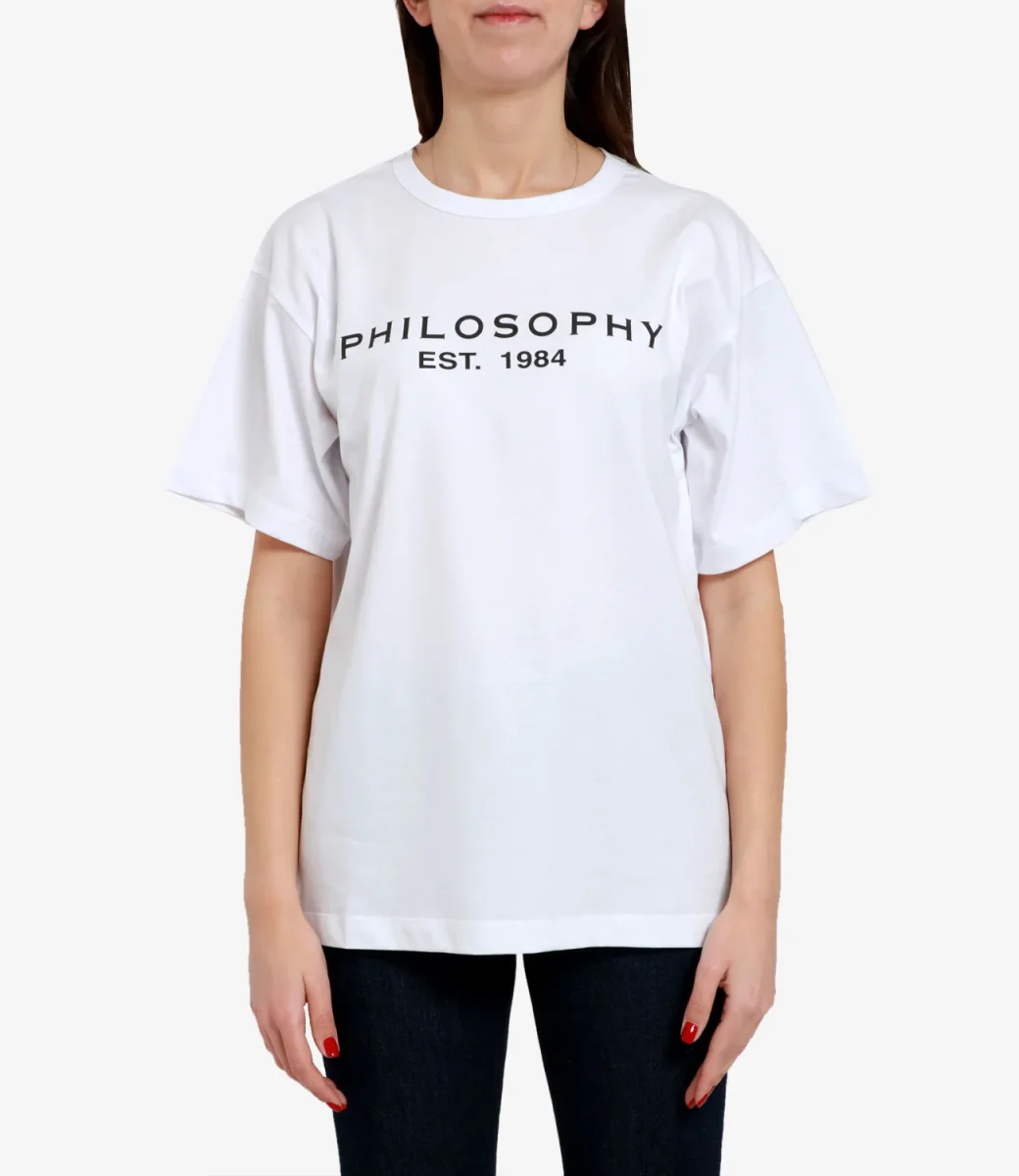 Philosophy di Lorenzo Serafini | T-Shirt Bianco - immagine 3
