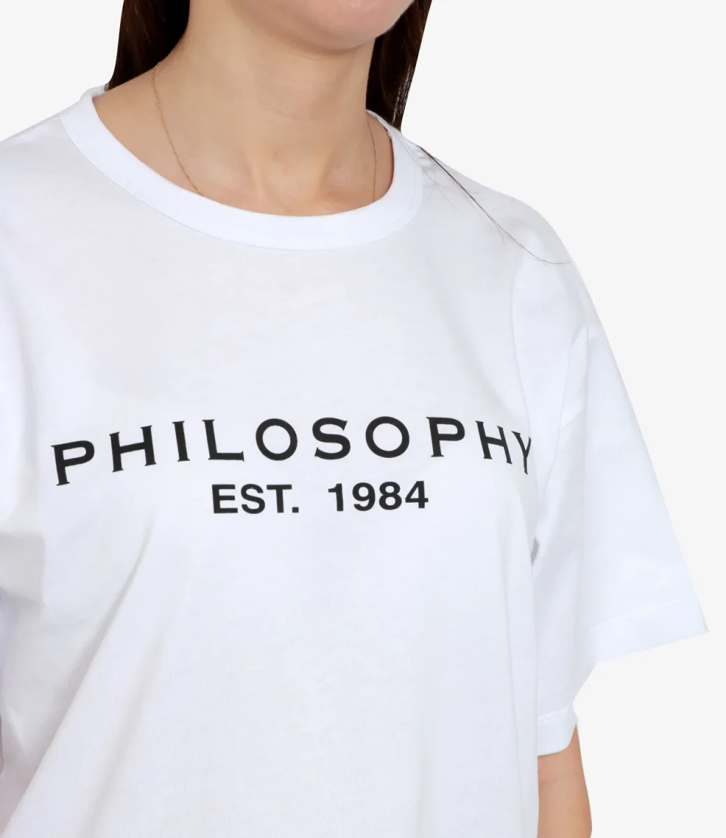 Philosophy di Lorenzo Serafini | T-Shirt Bianco - immagine 5