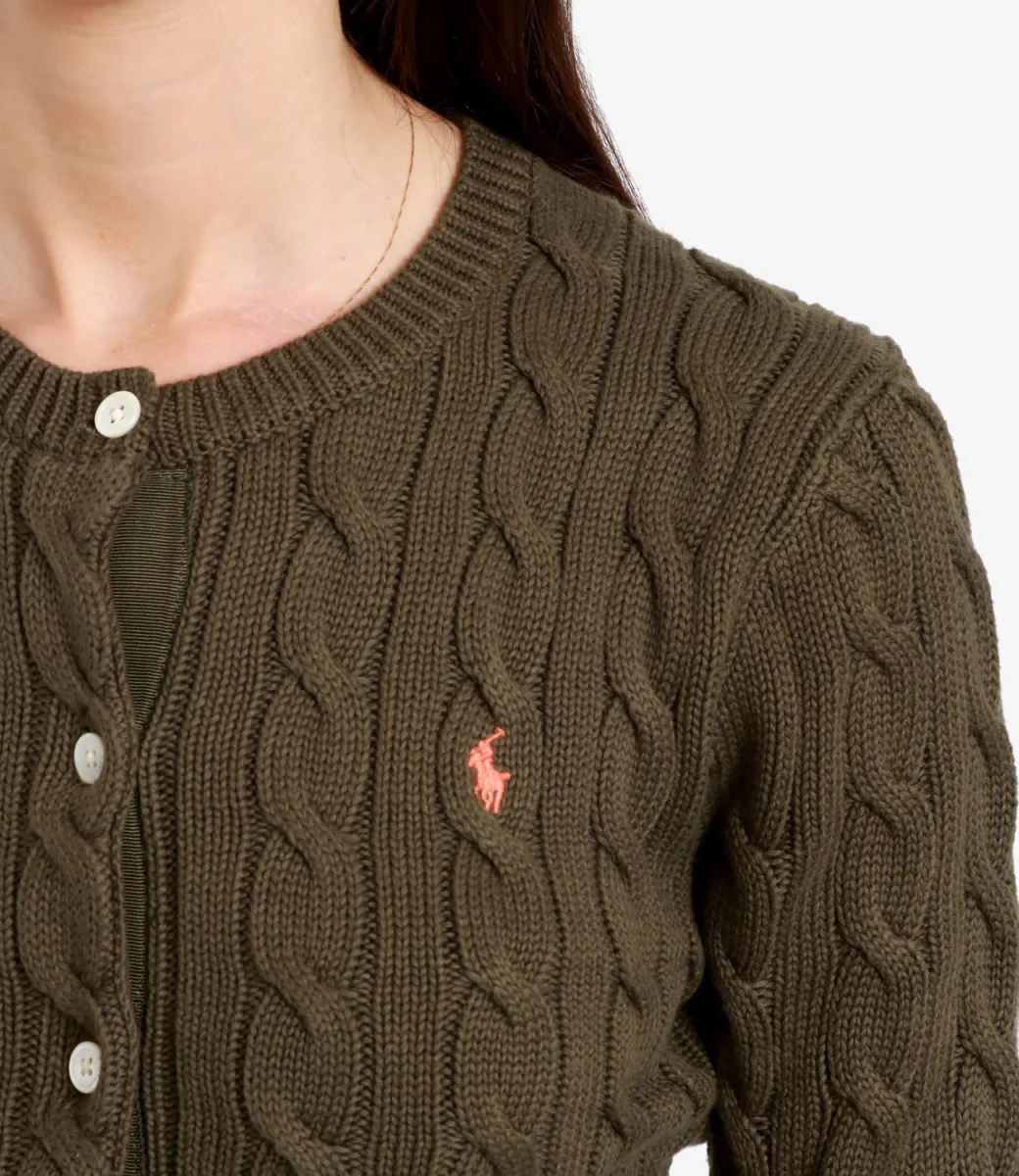 Polo Ralph Lauren | Cardigan Verde oliva - immagine 5
