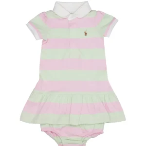 Ralph Lauren Childrenswear | Abito Rosa e Verde