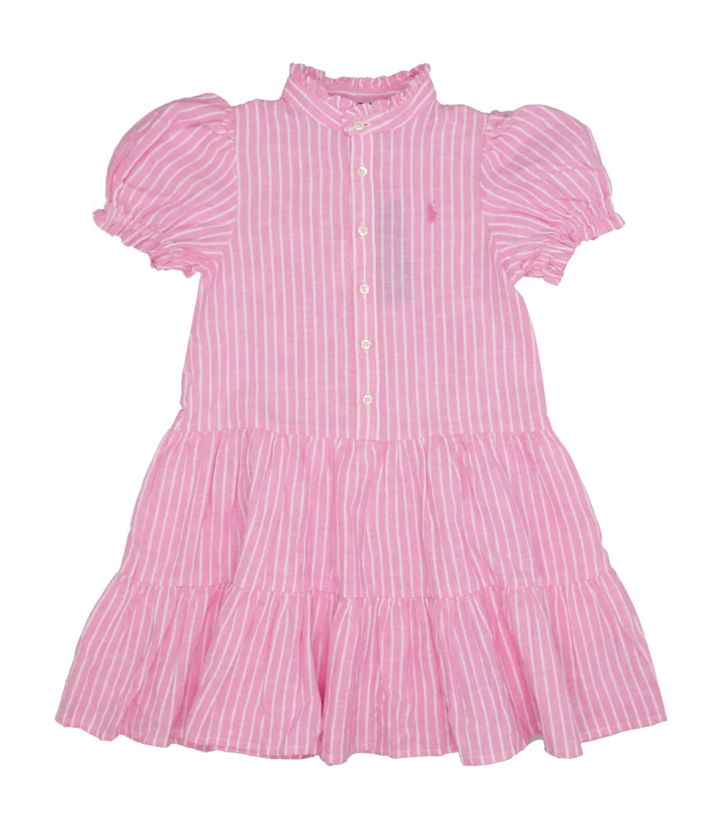 Ralph Lauren Childrenswear | Abito Rosa e Bianco - immagine 2