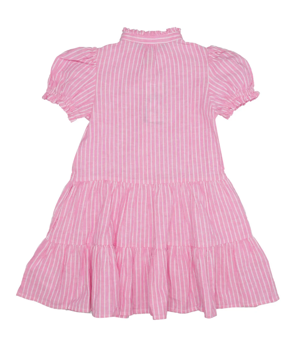 Ralph Lauren Childrenswear | Abito Rosa e Bianco - immagine 3