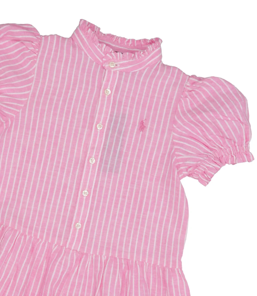 Ralph Lauren Childrenswear | Abito Rosa e Bianco - immagine 4