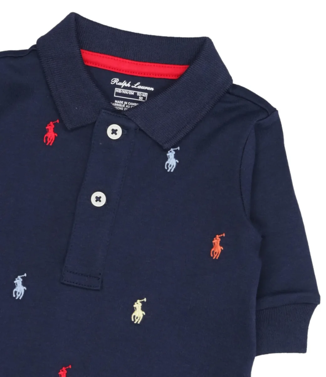Ralph Lauren Childrenswear |Tutina Blu Navy - immagine 4