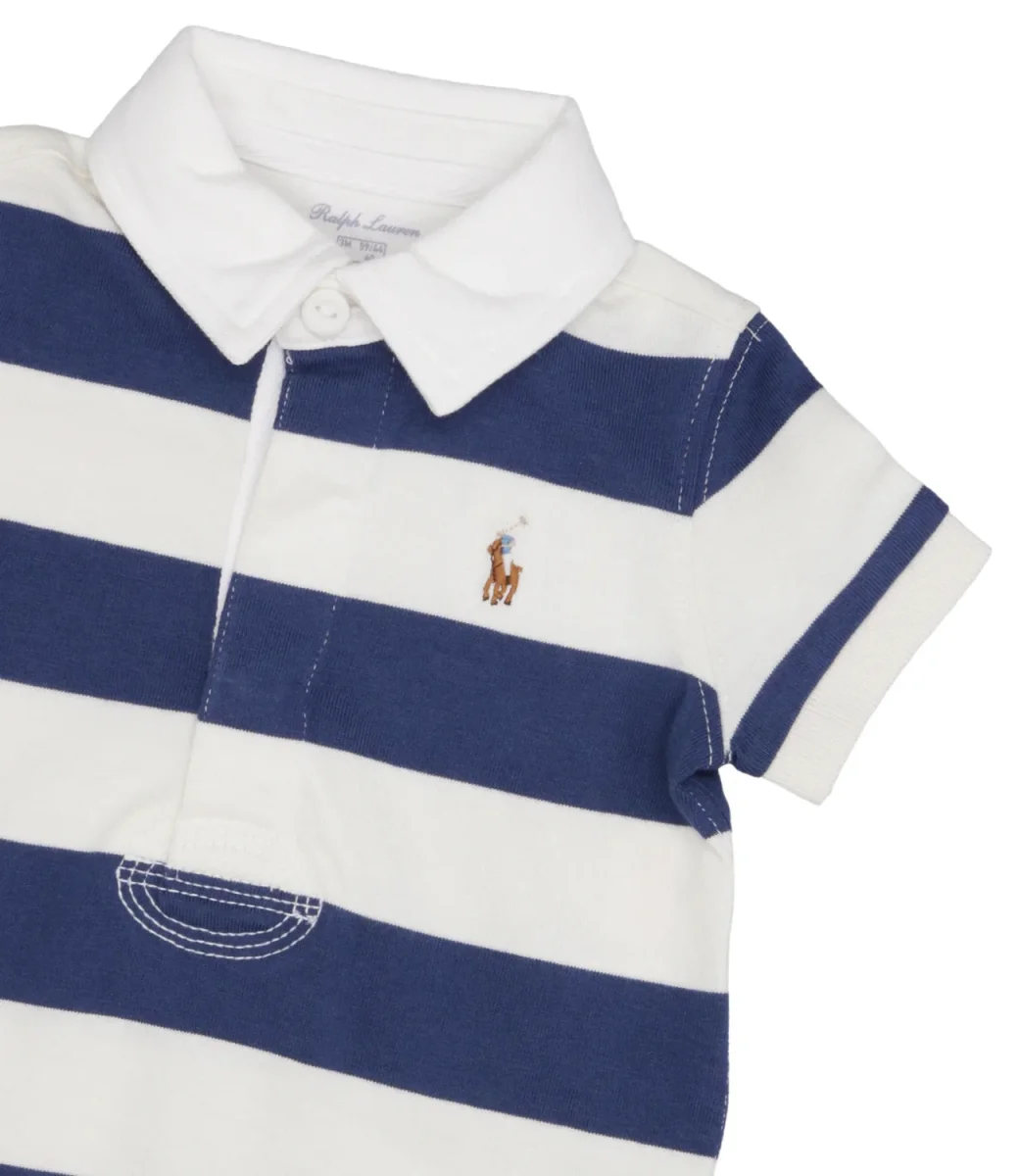 Ralph Lauren Childrenswear | Pagliaccetto Bianco e Blu - immagine 4