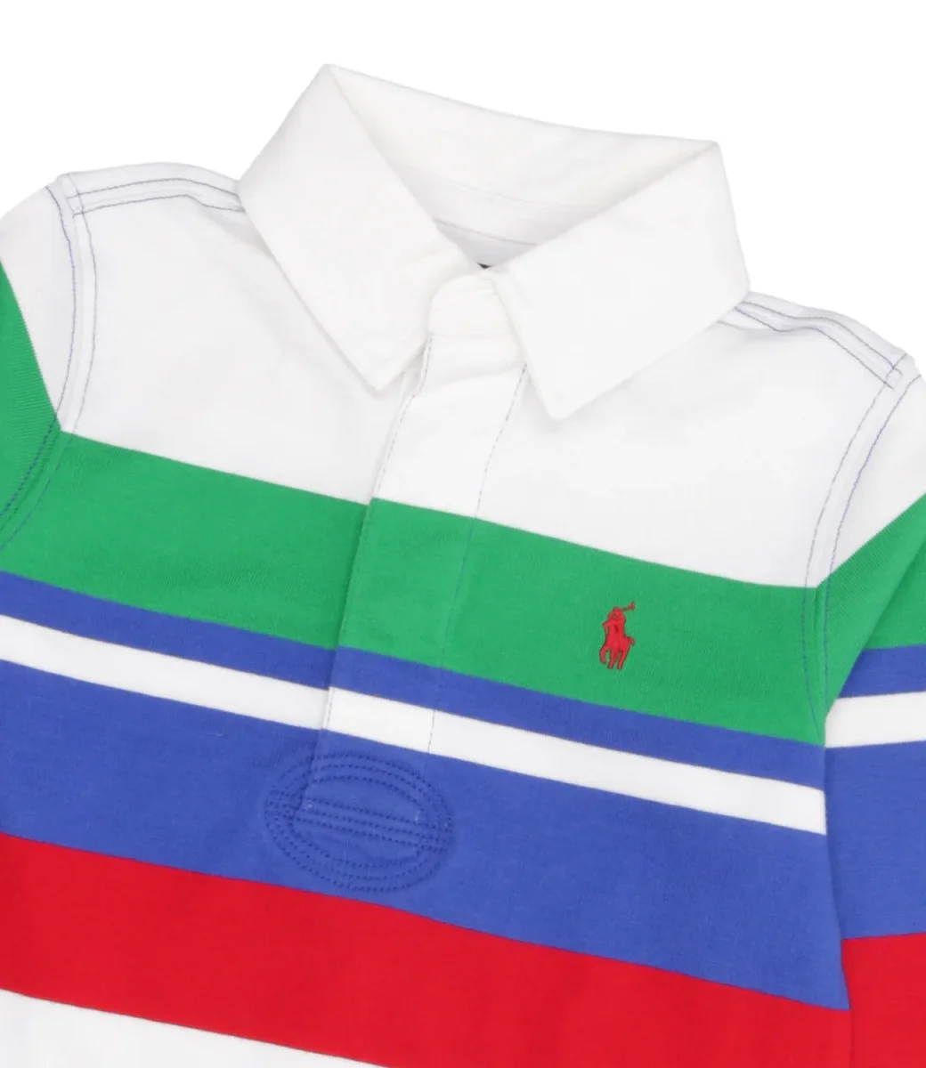 Ralph Lauren Childrenswear | Polo Bianco Azzurro e Rosso - immagine 4