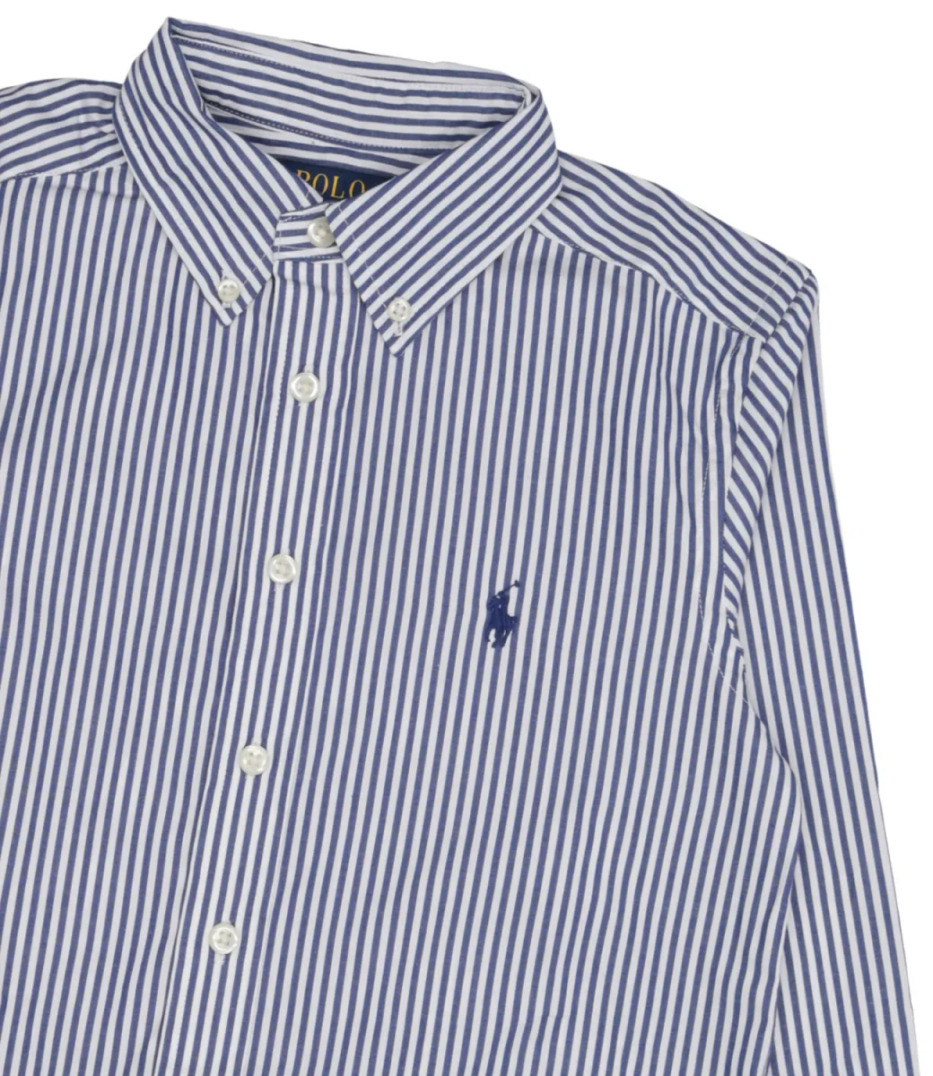 Ralph Lauren Childrenswear | Camicia Bianco e Blu - immagine 4