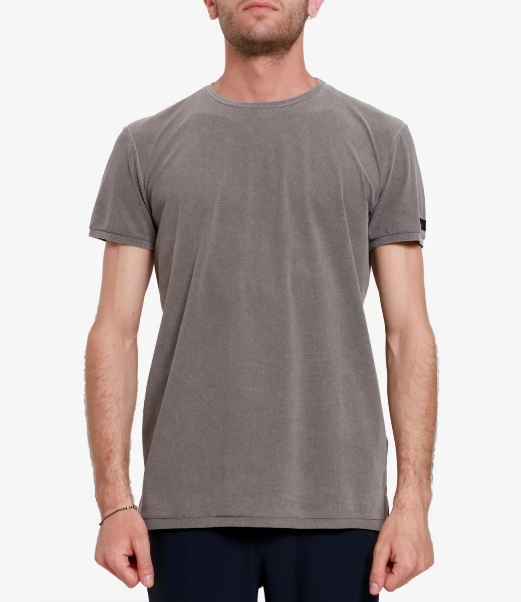 RRD | T-Shirt Tecno Wash Piquè Tabacco - immagine 3