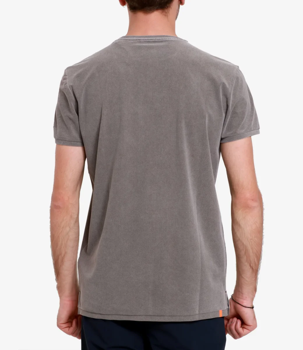 RRD | T-Shirt Tecno Wash Piquè Tabacco - immagine 4