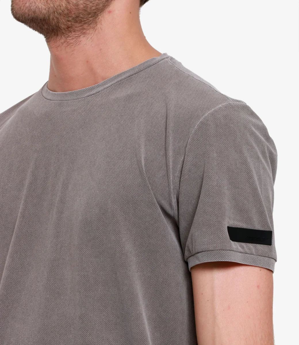 RRD | T-Shirt Tecno Wash Piquè Tabacco - immagine 5