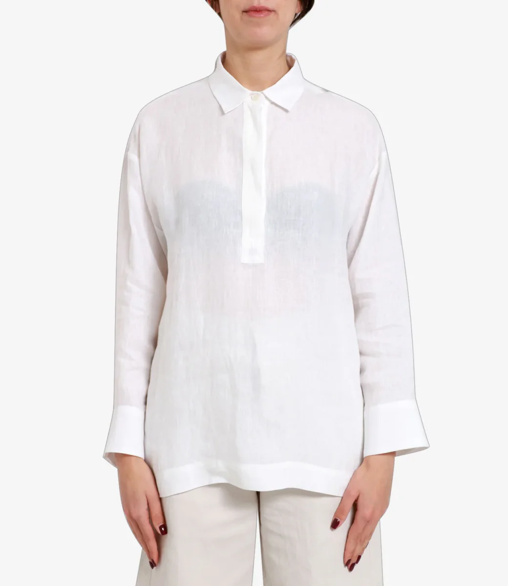 S Max Mara | Camicia Varese Bianca - immagine 3