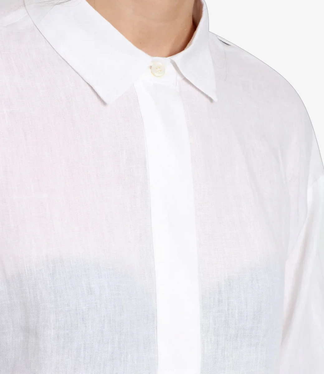 S Max Mara | Camicia Varese Bianca - immagine 5