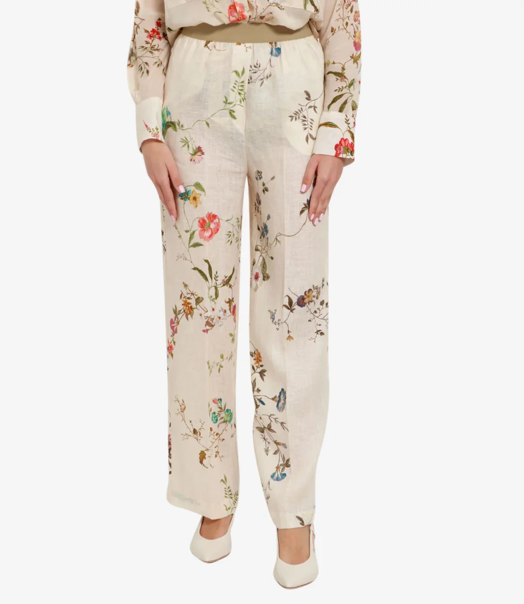 Semicouture | Pantalone Margare Panna - immagine 3