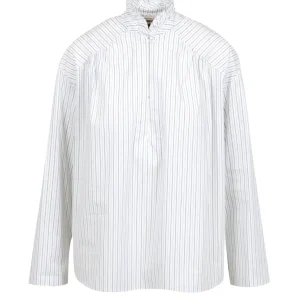 Semicouture | Camicia Fabrizia Bianca e Blu