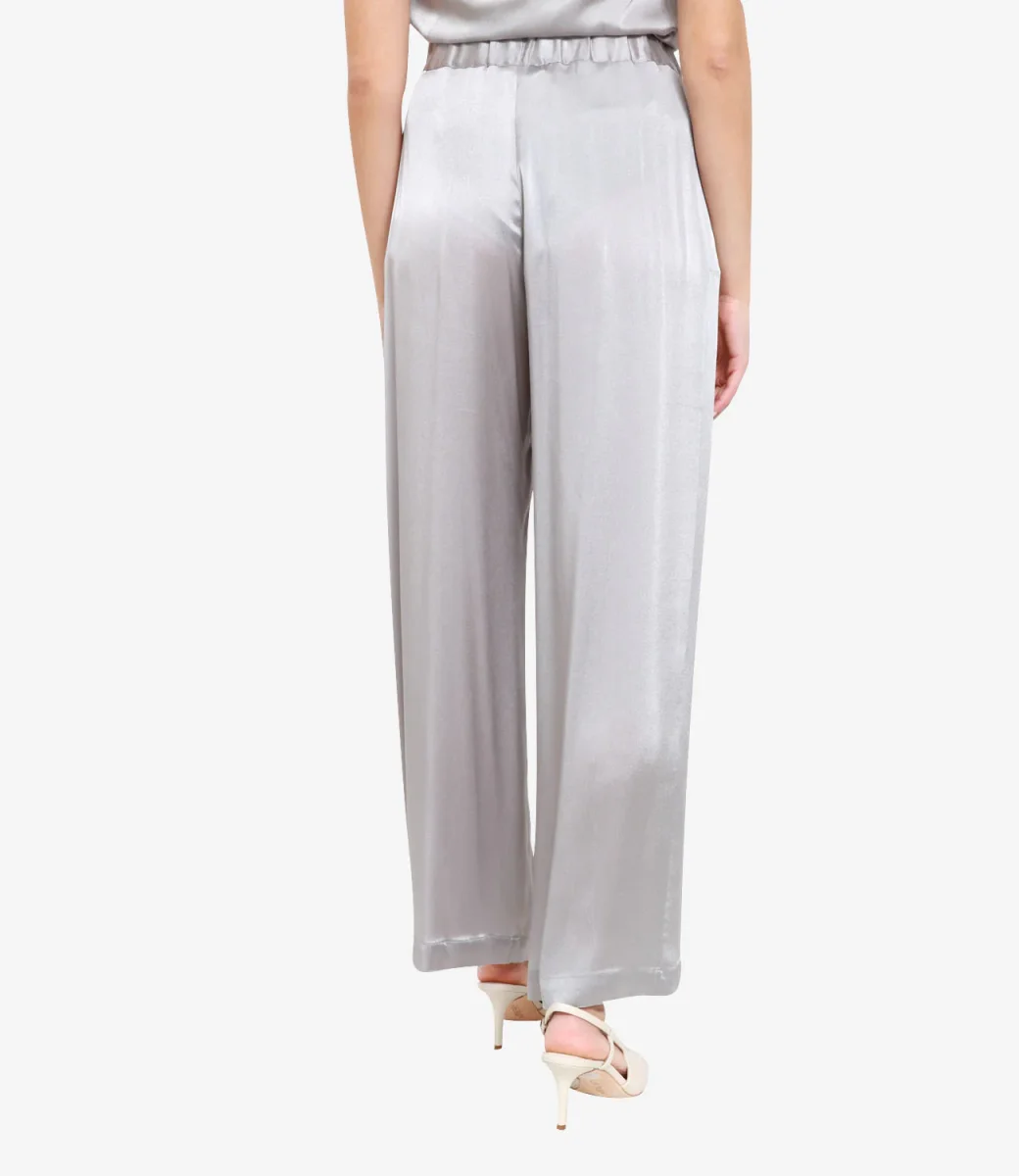 Semicouture | Pantalone Jhonny Grigio perla - immagine 4