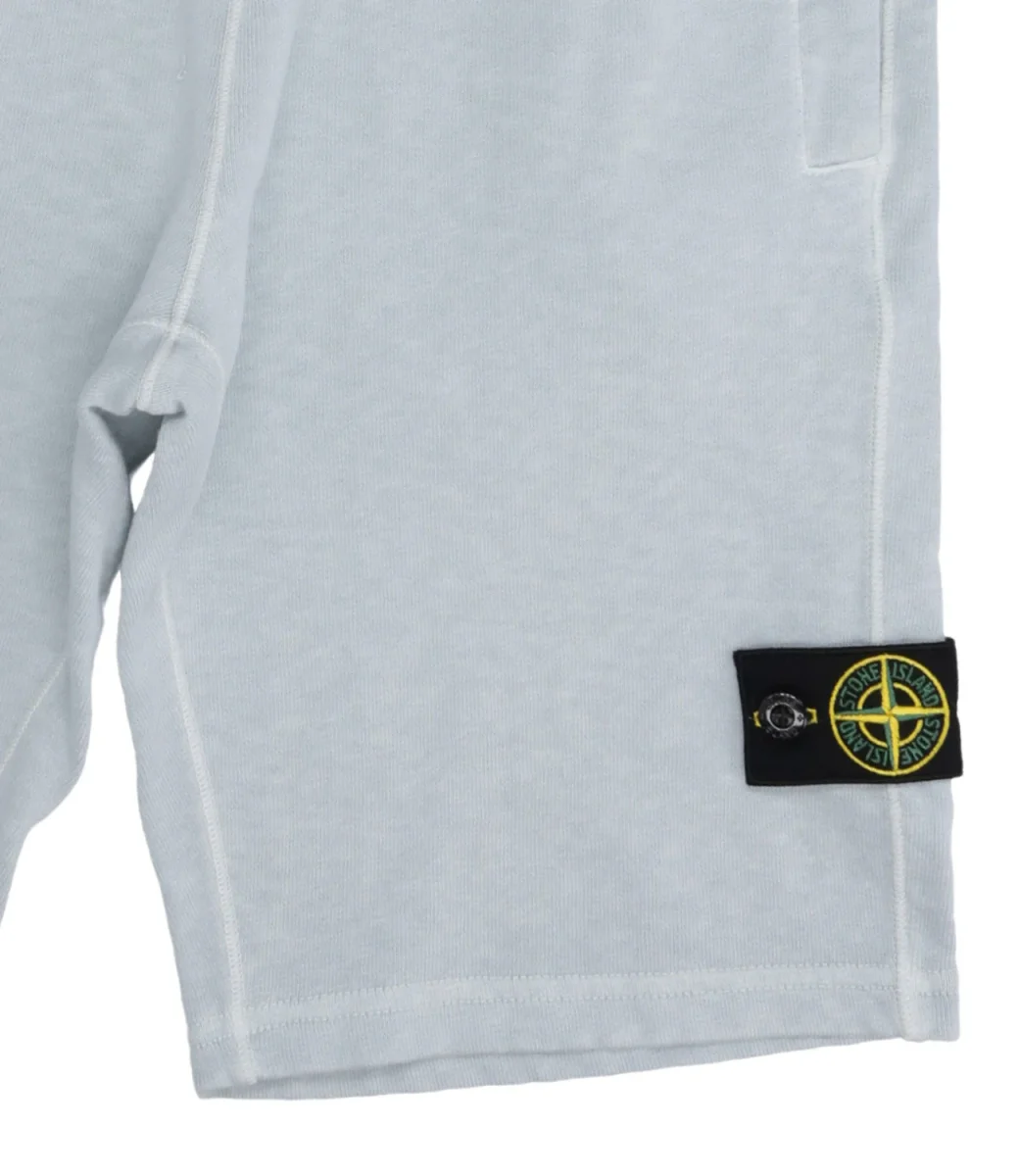 Stone Island Junior | Bermuda Sportivo Celeste - immagine 4