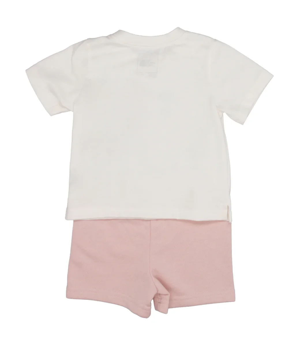 The North Face Kids | Set T-Shirt e Bermuda Bianco e Rosa - immagine 3