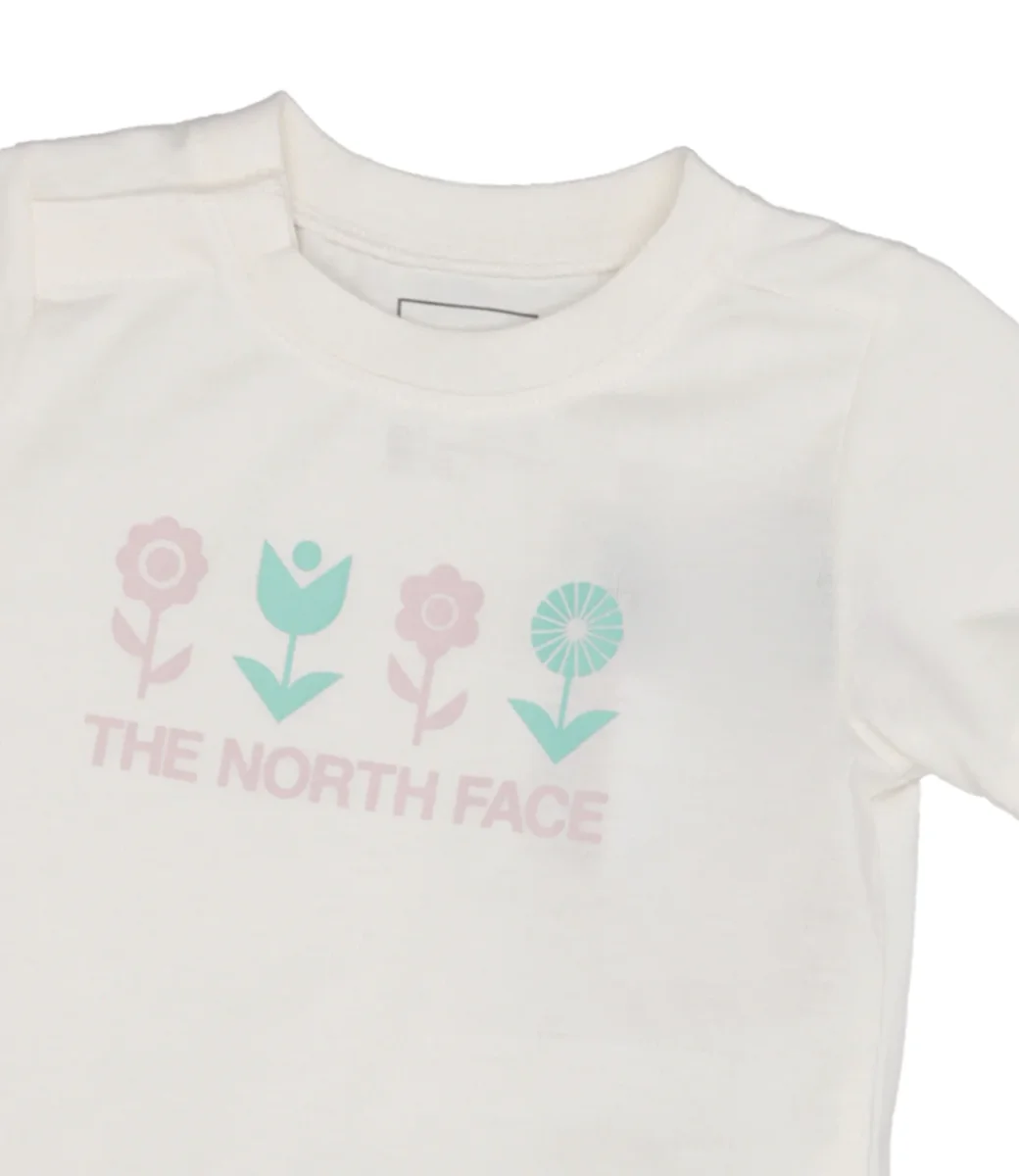 The North Face Kids | Set T-Shirt e Bermuda Bianco e Rosa - immagine 4