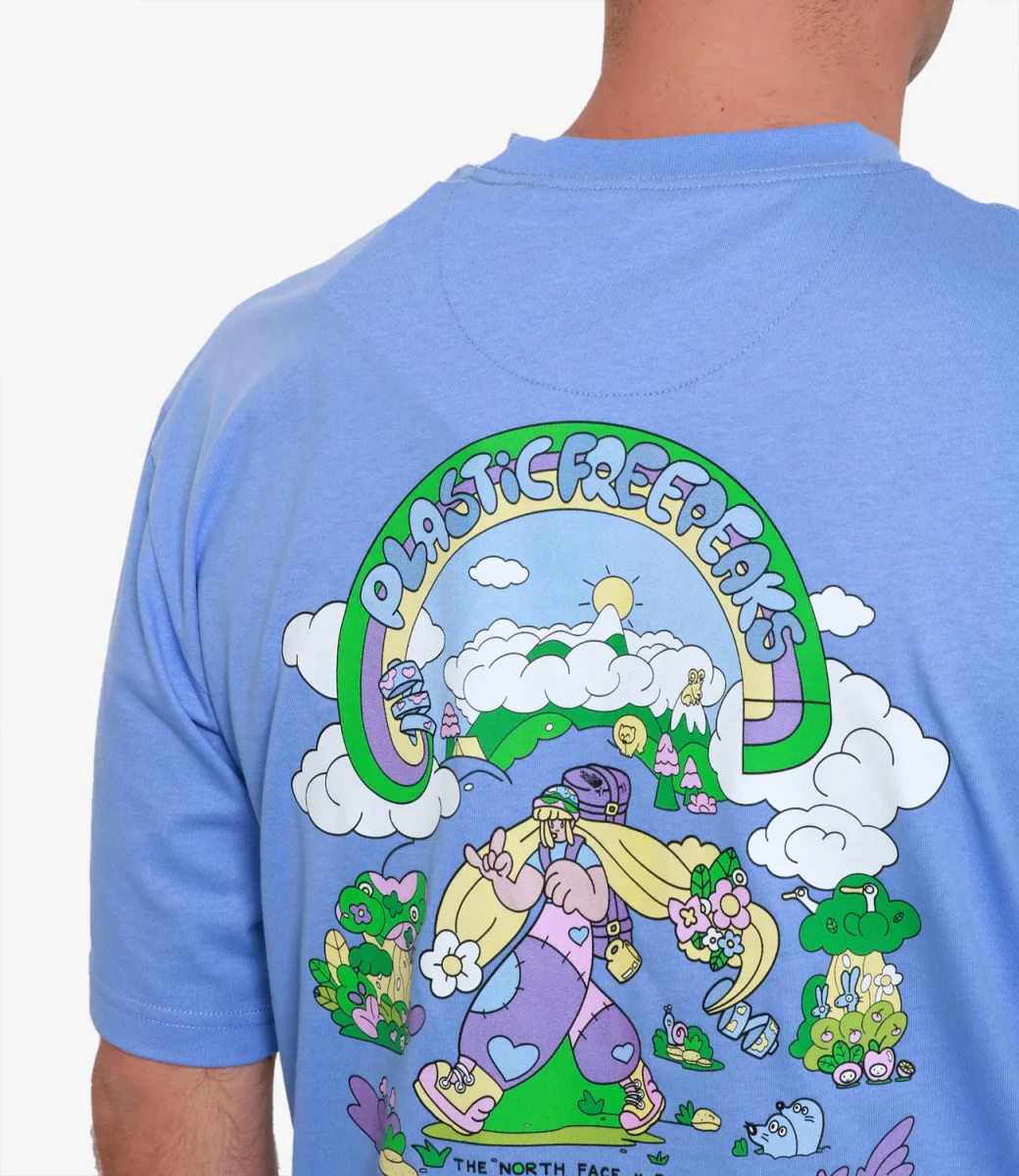 The North Face | T-Shirt Clean Trails Oversized Azzurro - immagine 5