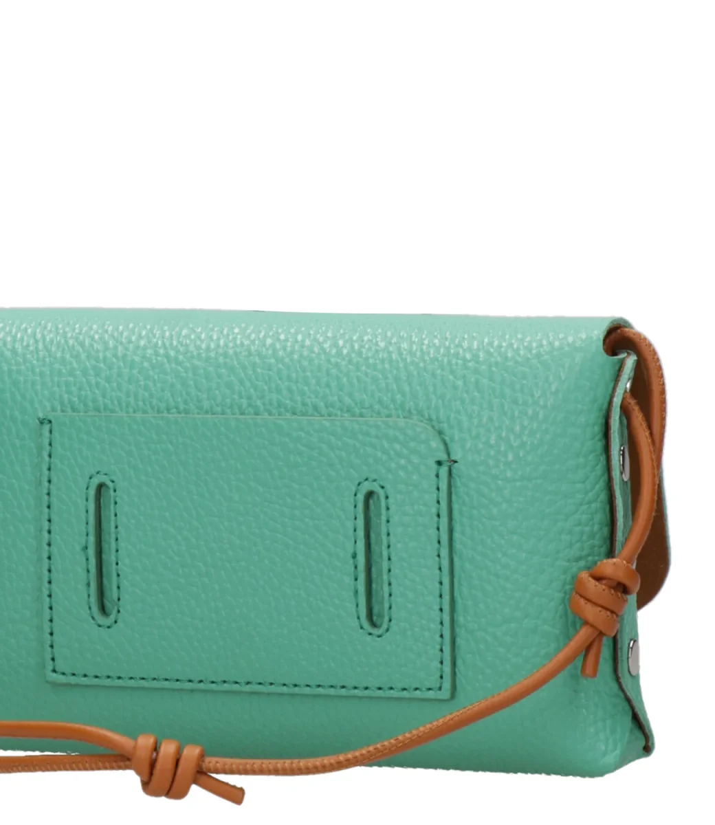 Zanellato | Borsa Tracolla Kit Lettera Acquamarina - immagine 4