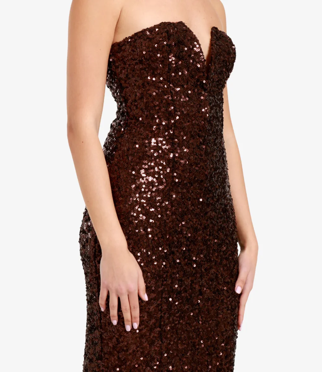 Aniye By | Abito Thelma Cioccolato - immagine 5