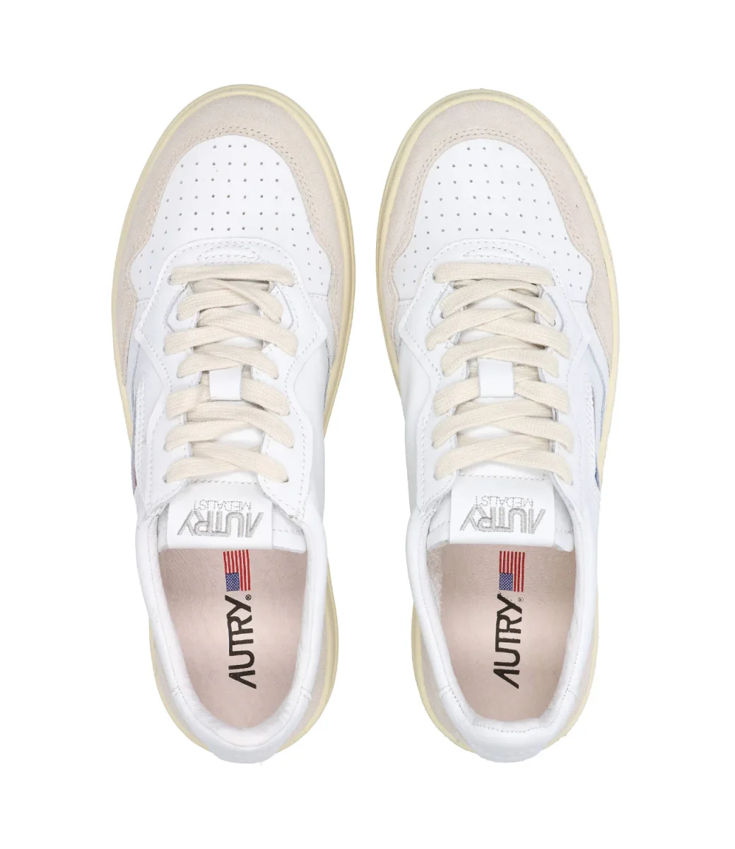 Autry | Sneakers Medalist Low Man Bianca - immagine 6