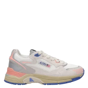 Autry | Sneakers Hyperway Low Wom Bianco e Pesca