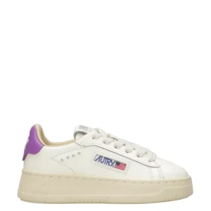 Autry Kids | Sneakers Dallas Kid Low Bianco e Viola