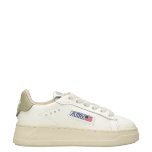 Autry Kids | Sneakers Dallas Kid Low Bianco e Salvia